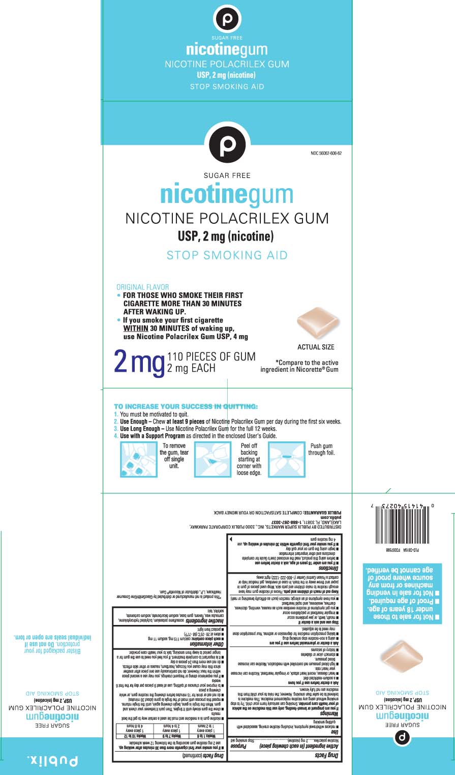 Pill image for Nicotine Polacrilex Gum 2 Mg And 4 Mg Original Flavor - Publix