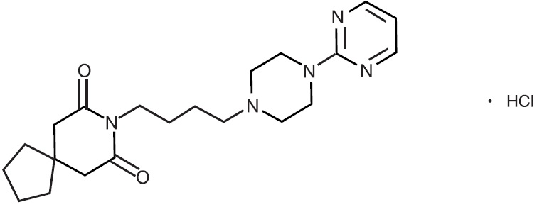 Pill image for Buspirone Hydrochloride Tablets, Usp