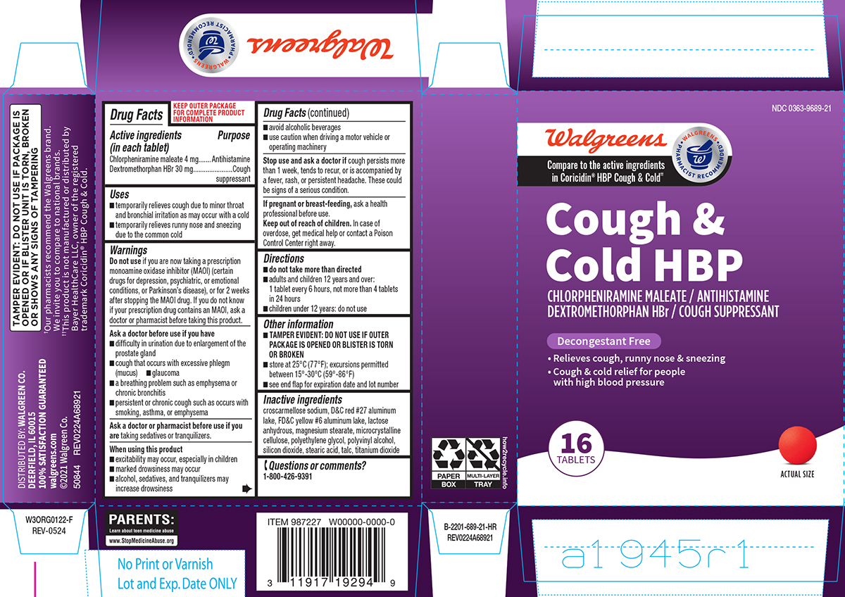 Pill image for Walgreens 44-689 Cough And Cold Hbp