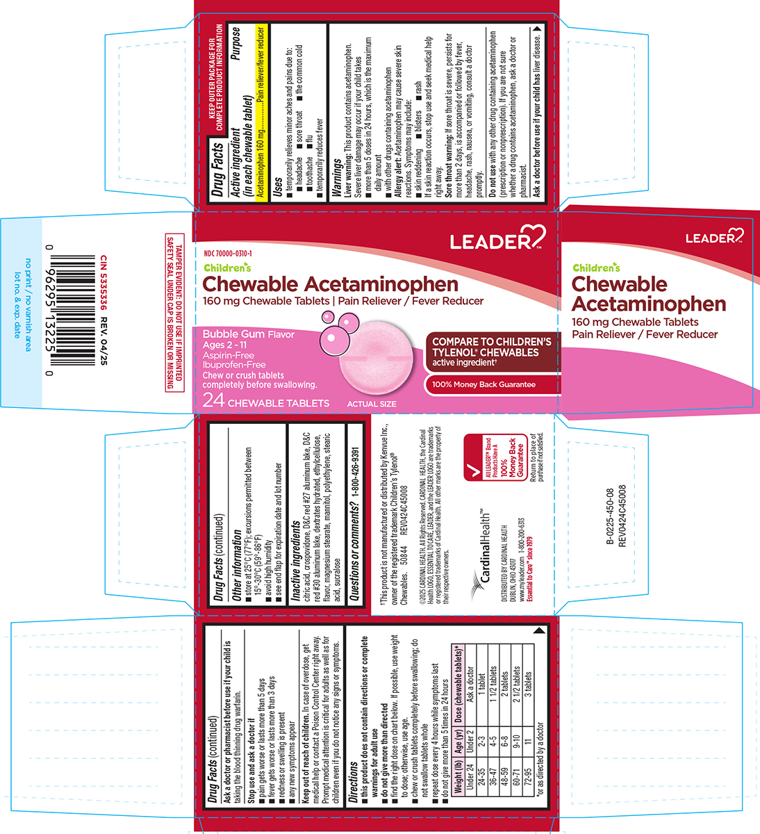 Pill image for Leader 44-450