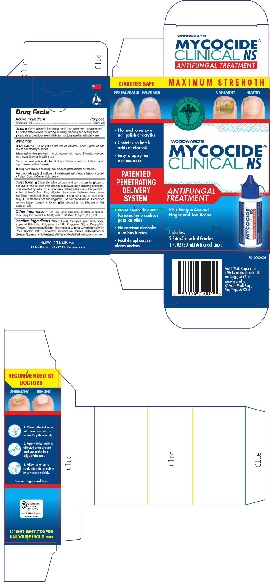 Pill image for Woodward's Mycocide Clinical Ns