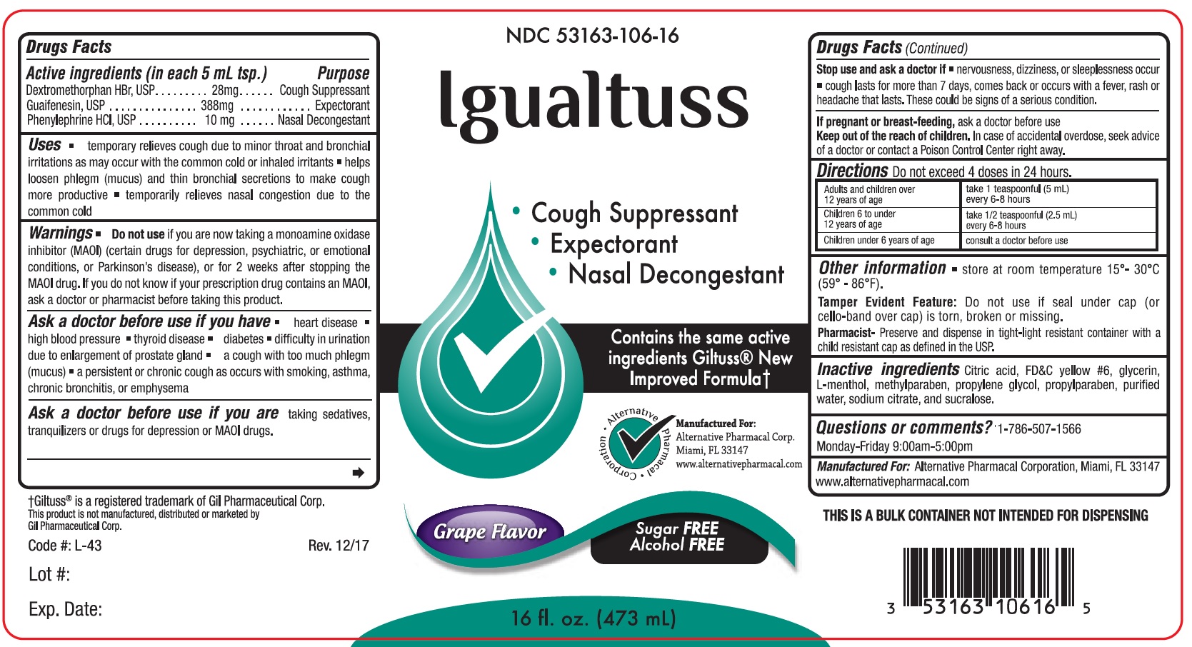 Pill image for Alt-igualtuss 106