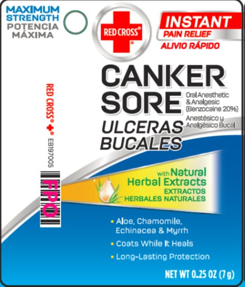 Pill image for Drug Facts - Red Cross Canker Sore
