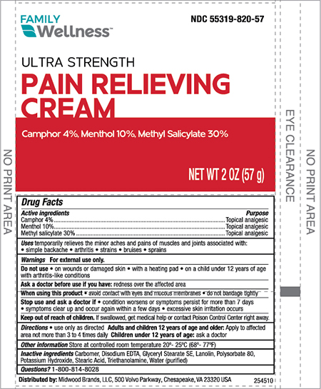 Pill image for Family Wellness Ultra Strength Muscle Rub Cream 