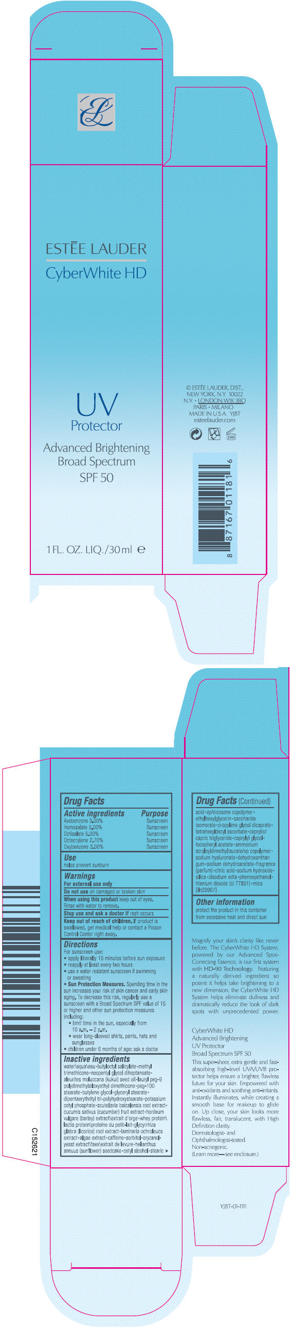 Pill image for Cyberwhite Hd Uv Protector Broad Spectrum Spf 50