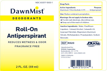 Pill image for Dawnmist Antiperspirant Deodorant