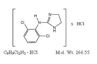 Pill image for clonidine hydrochloride tablets, usp