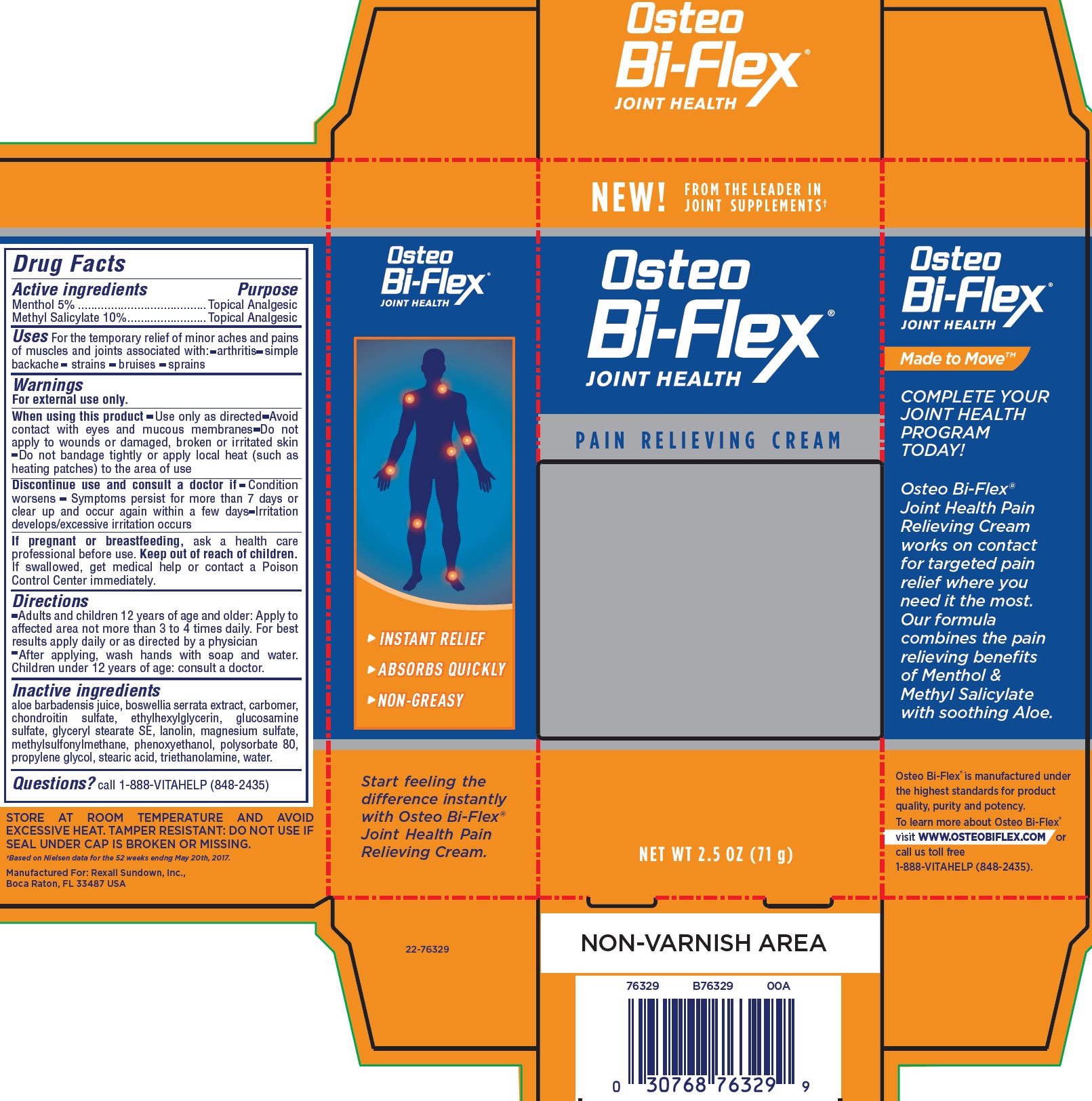 Pill image for Osteo Bi-flex Joint Health Pain Relieving Cream