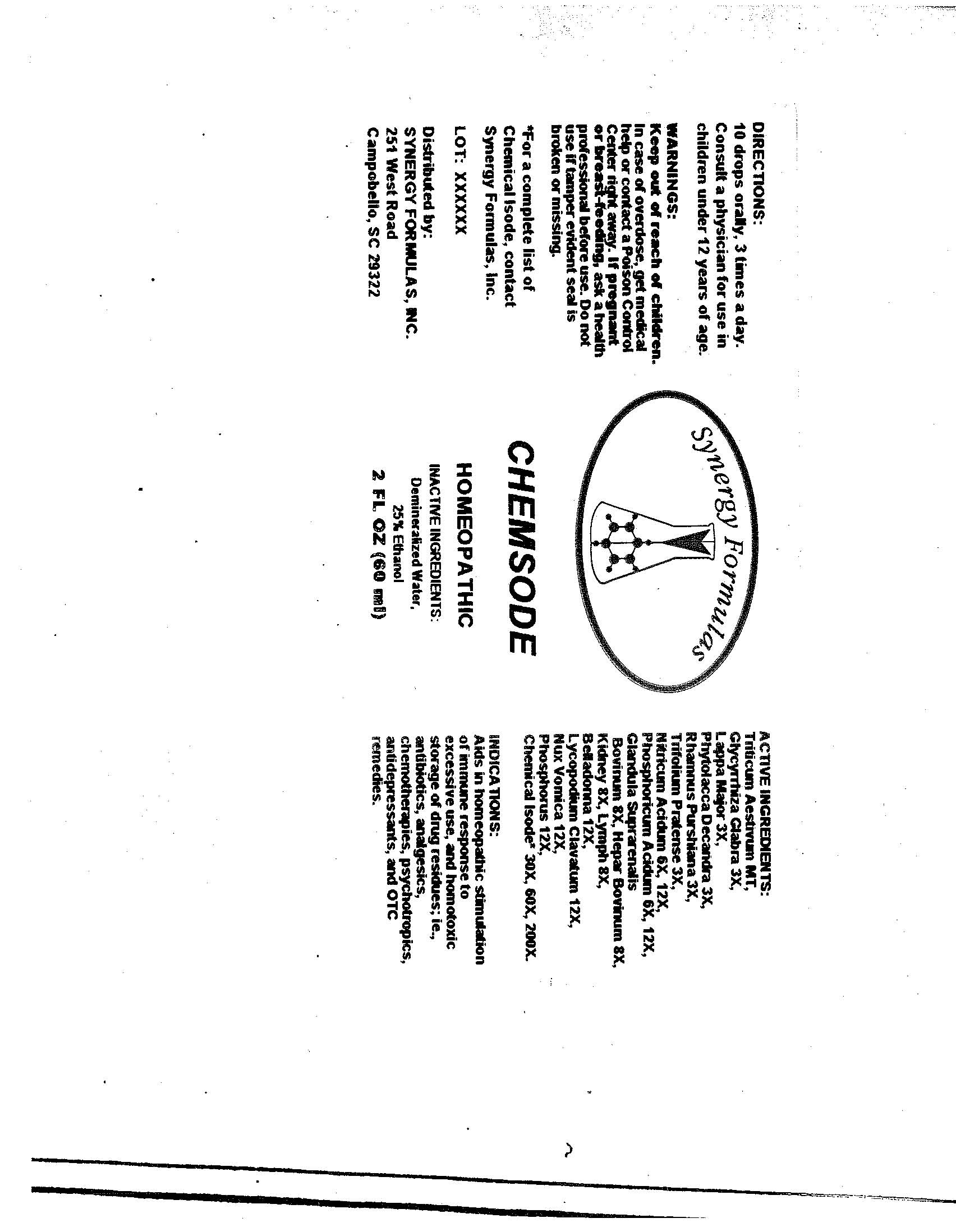 Pill image for Chemsode