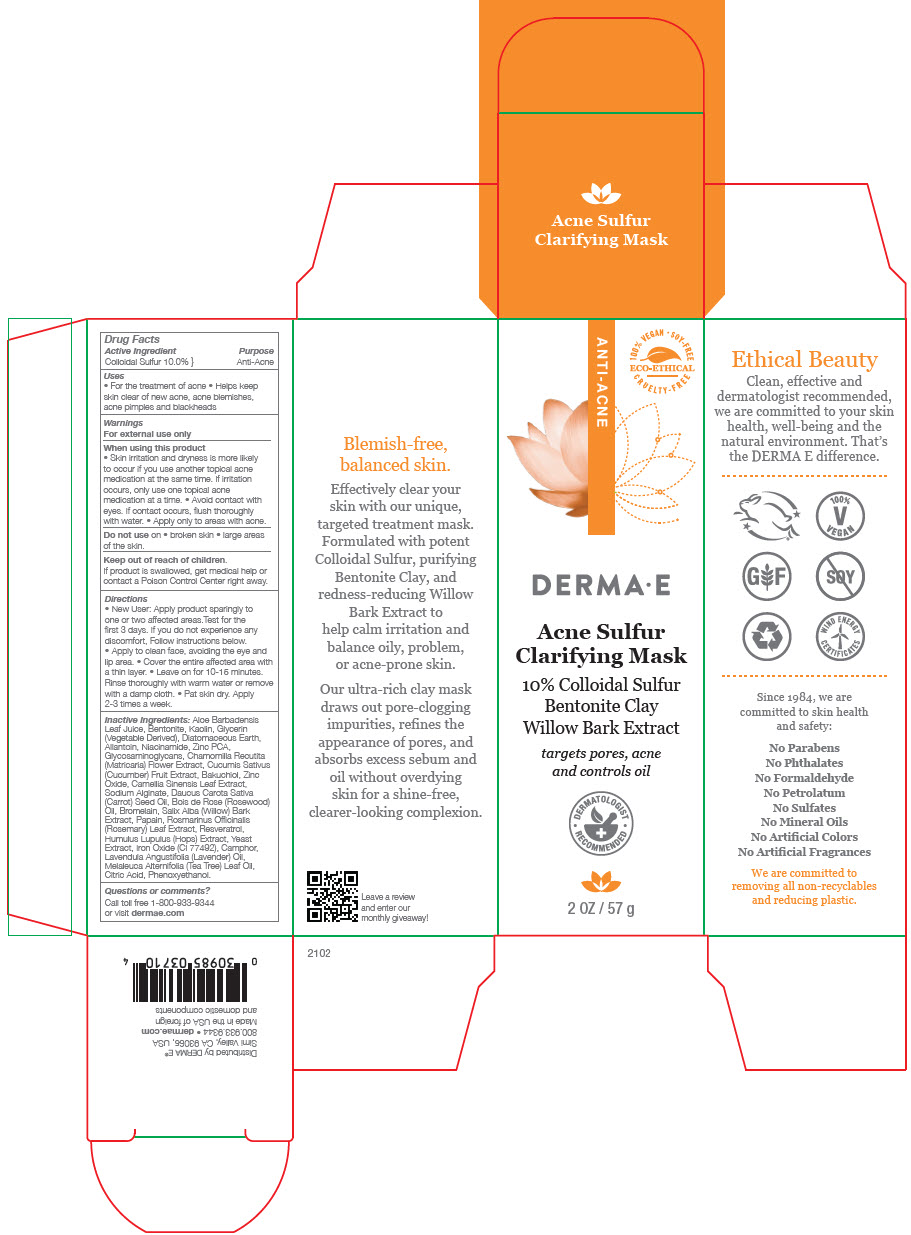 Pill image for Derma E Acne Clarifying Mask