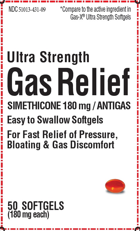 Pill image for Ultra Strength Gas Relief