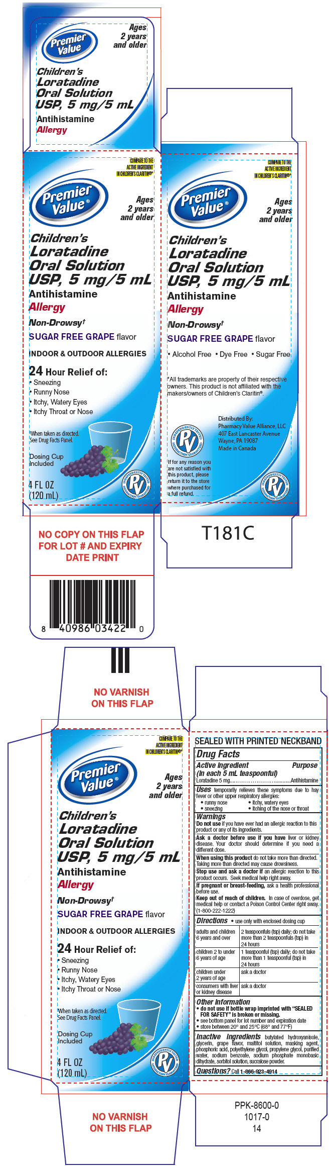 Pill image for Children's Loratadine Oral Solution