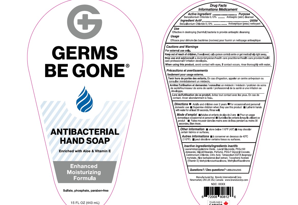 Pill image for Germs Be Gone Antibacterial Hand Soap - Cherry Blossom