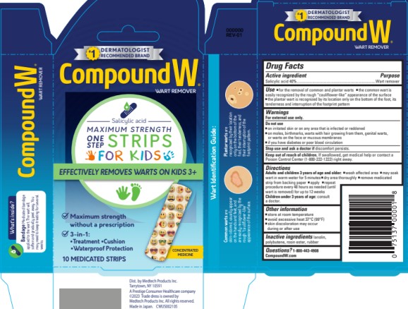 Pill image for Compound W For Kids One Step Strips