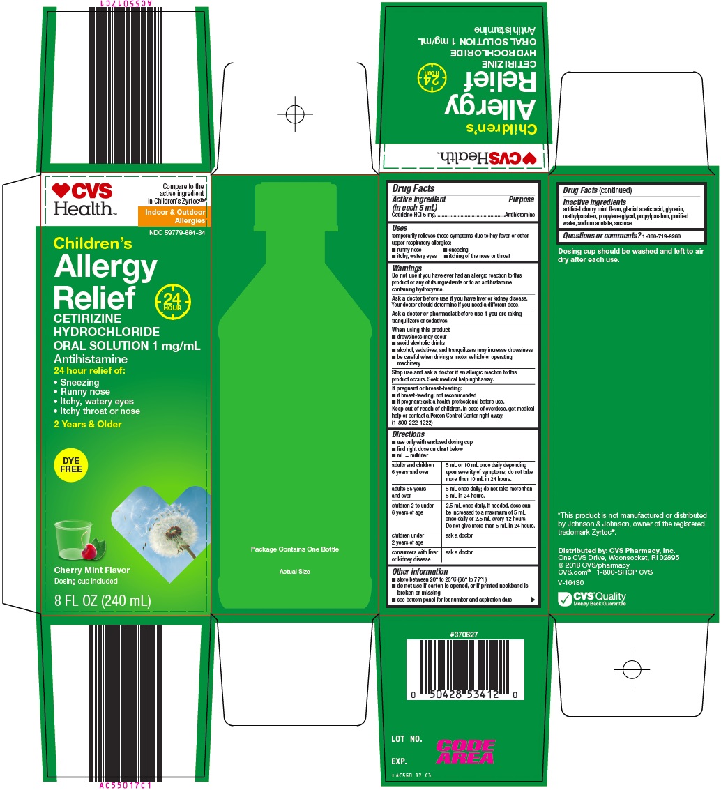 Pill image for Cvs Pharmacy, Inc. Children's Allergy Relief Drug Facts