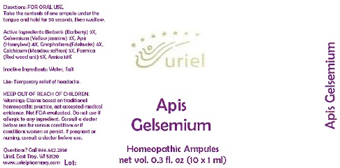 Pill image for Apis Gelsemium