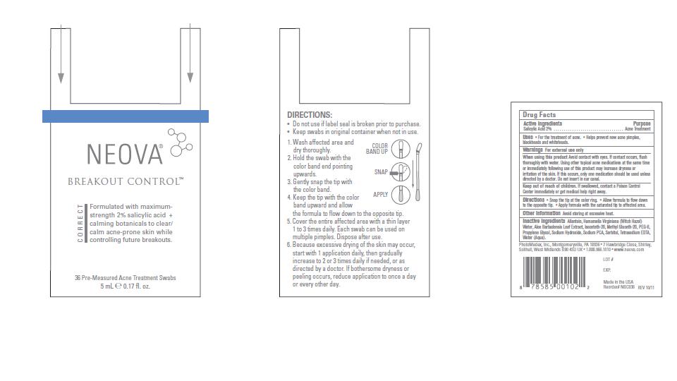 Pill image for Neova Breakout Control - Drug Facts