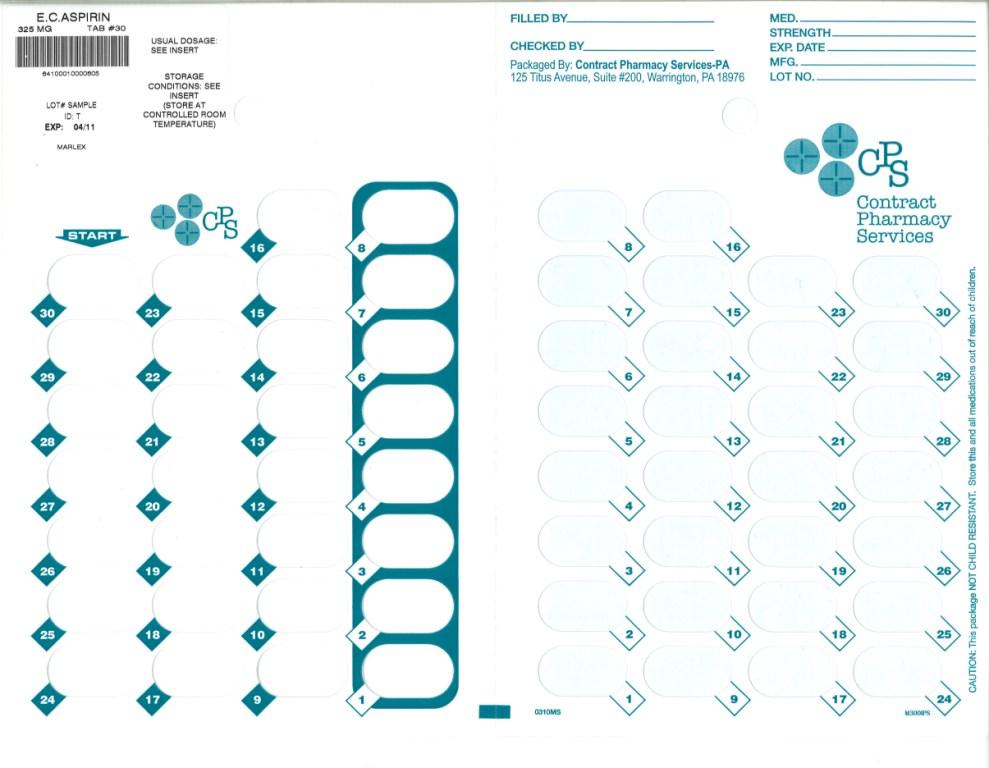 Pill image for Aspirin Tablets