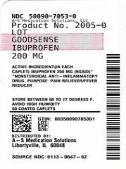 Pill image for Perrigo Ibuprofen Tablets, 200 Mg Drug Facts