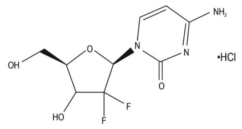 Pill image for These Highlights Do Not Include All The Information Needed To Use Gemcitabine Injection Safely And Effectively. See Full Prescribing Information For Gemcitabine Injection.