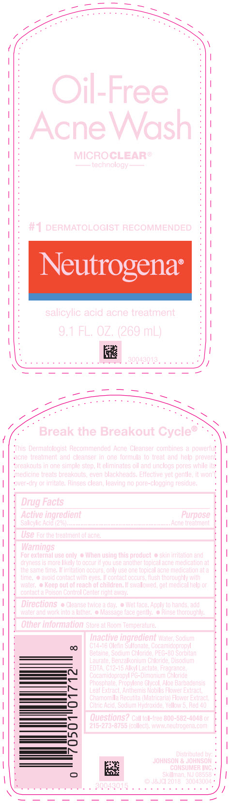 Pill image for neutrogena® oil-free acne wash