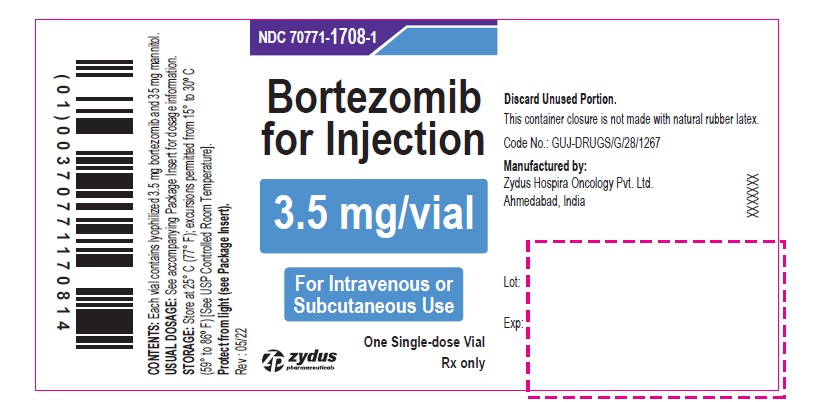 Pill image for Bortezomib For Injection, For Subcutaneous Or Intravenous Use