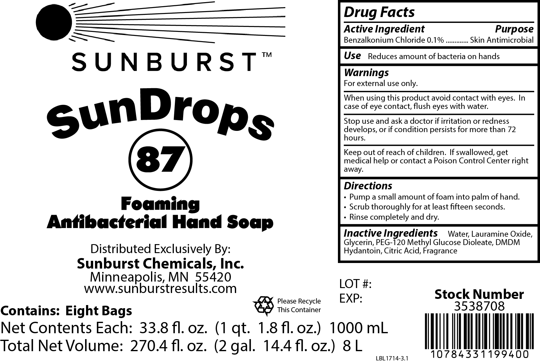 Pill image for sundrops 87