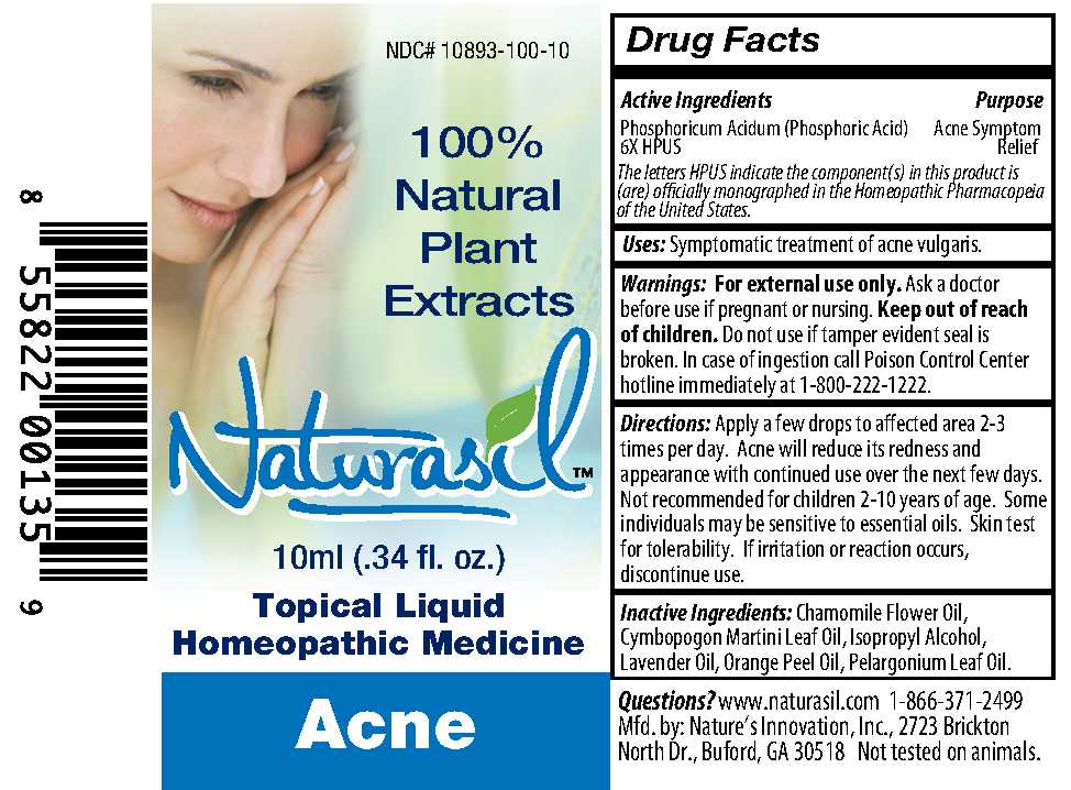 Pill image for Naturasil Acne 10ml Labeling