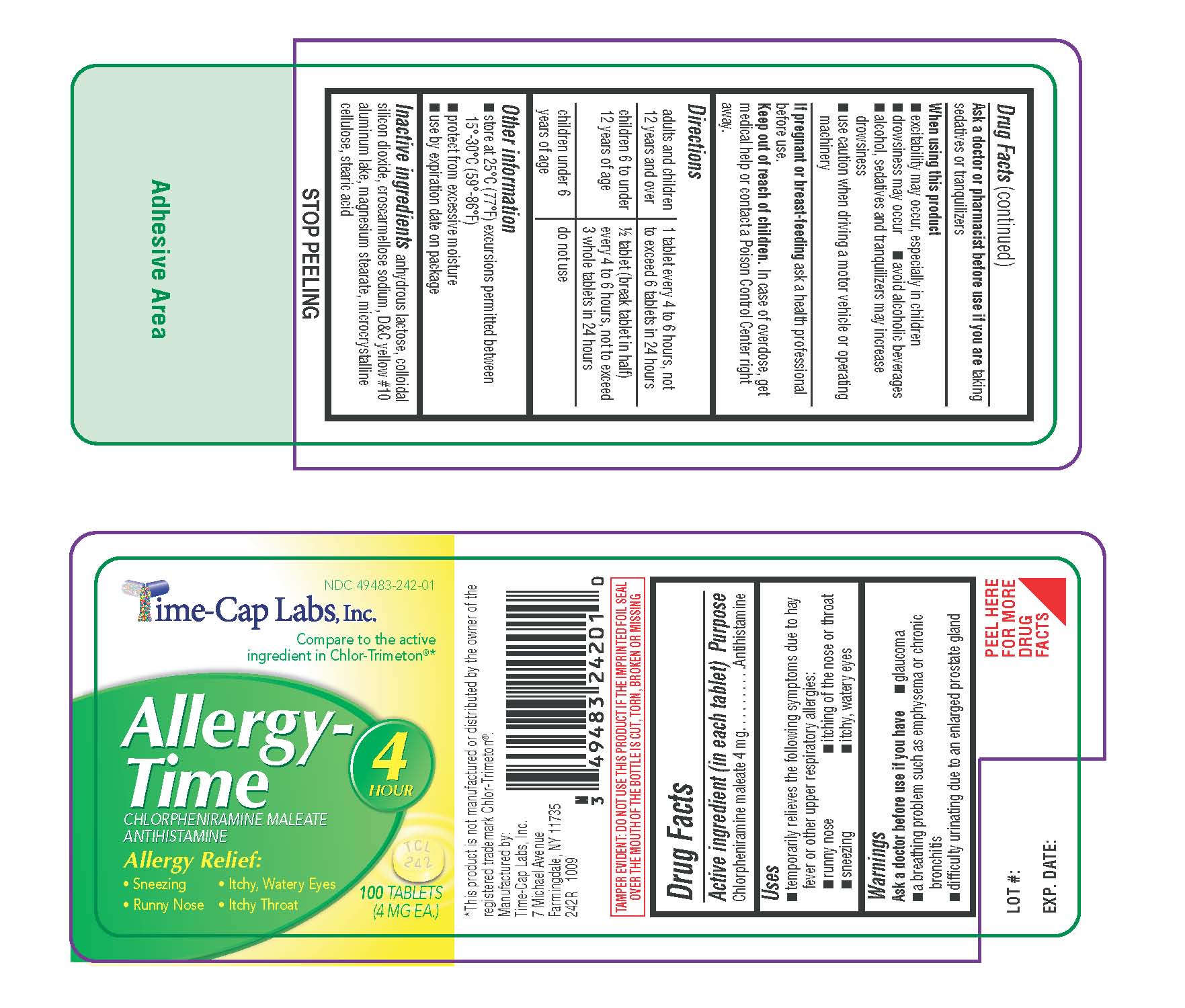 Pill image for 242r Chlor Mal