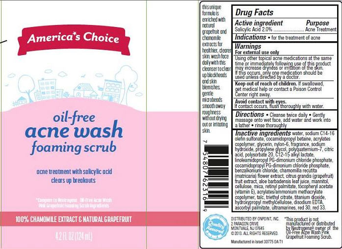 Pill image for America*s Choice Oil-free Acne Wash