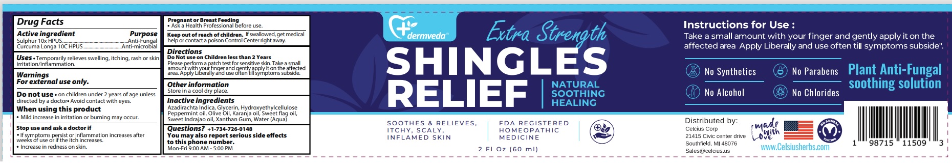 Pill image for  dermveda Shingles relief