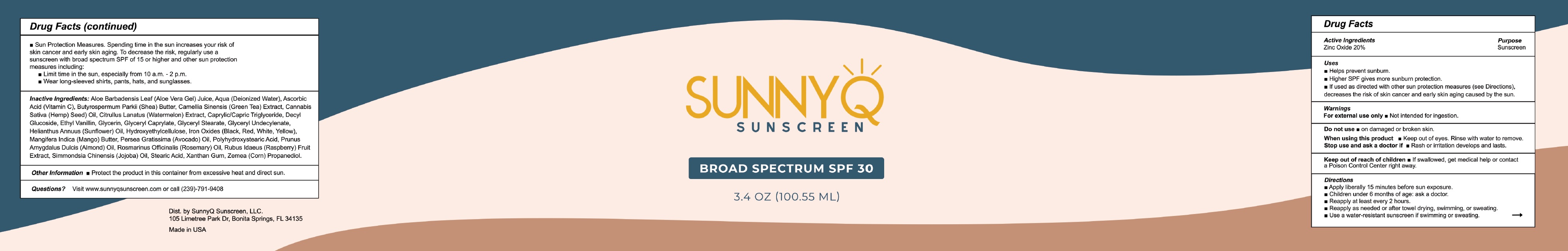 Pill image for Sunny Q Broad Spectrum Spf-30