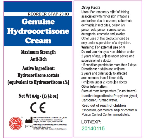 Pill image for Genuine Hydrocortisone Cream