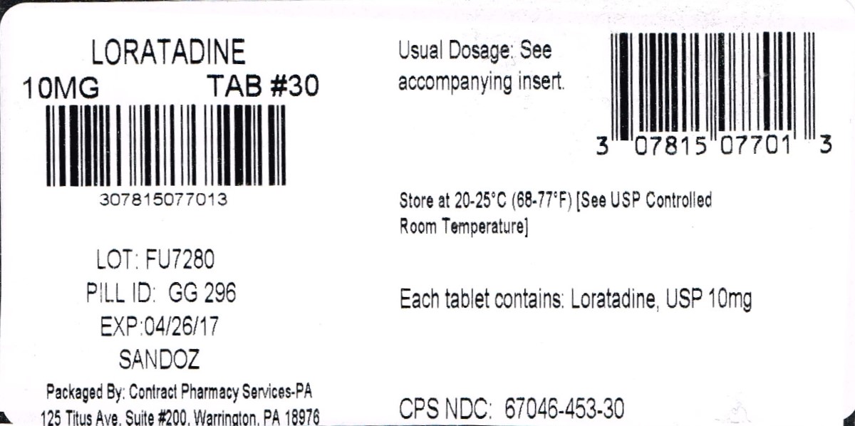 Pill image for Drug Facts 453