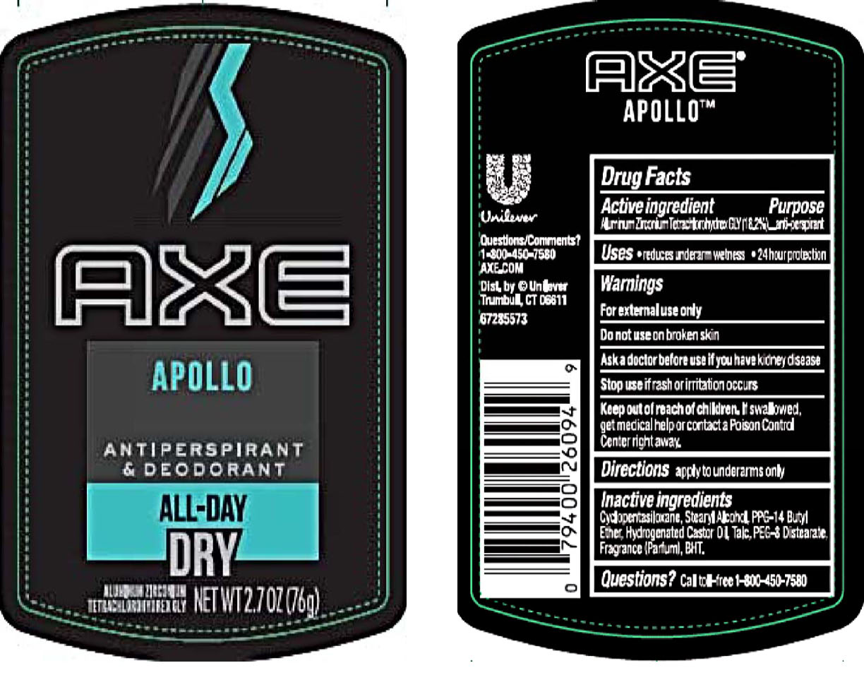 Pill image for Axe Apollo Antiperspirant And Deodorant