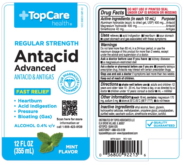 Pill image for Topco Regular Strength Antacid Mint
