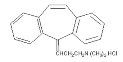 Pill image for cyclobenzaprine hydrochloride tablets, usp rx only