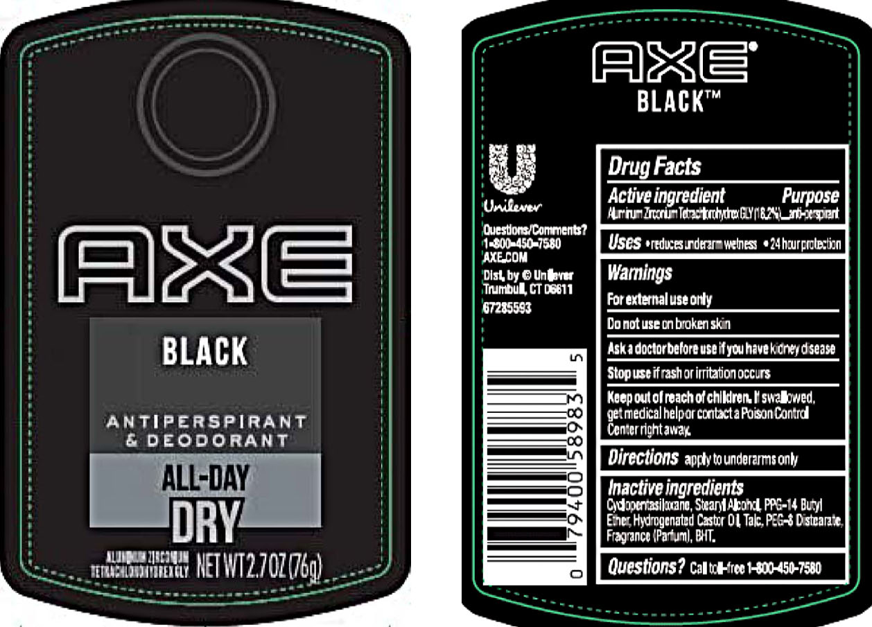 Pill image for Axe Black Antiperspirant And Deodorant