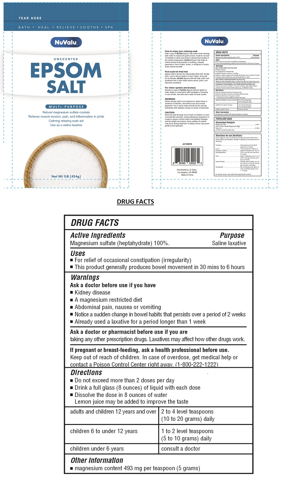 Pill image for Nuvalu Epsom Salt