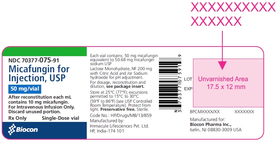 Pill image for These Highlights Do Not Include All The Information Needed To Use Micafungin For Injection Safely And Effectively.