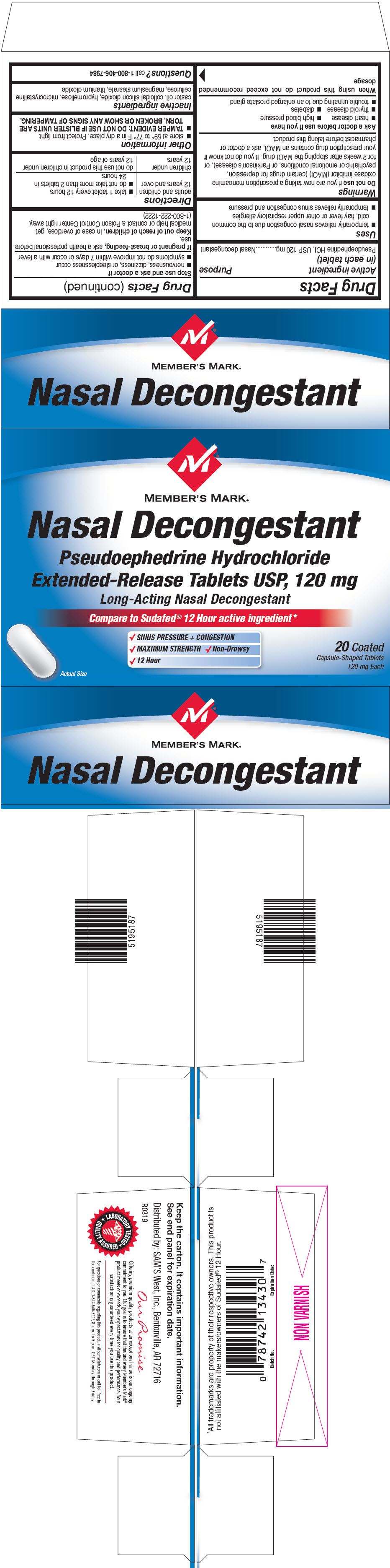 Pill image for Pseudoephedrine Hydrochloride