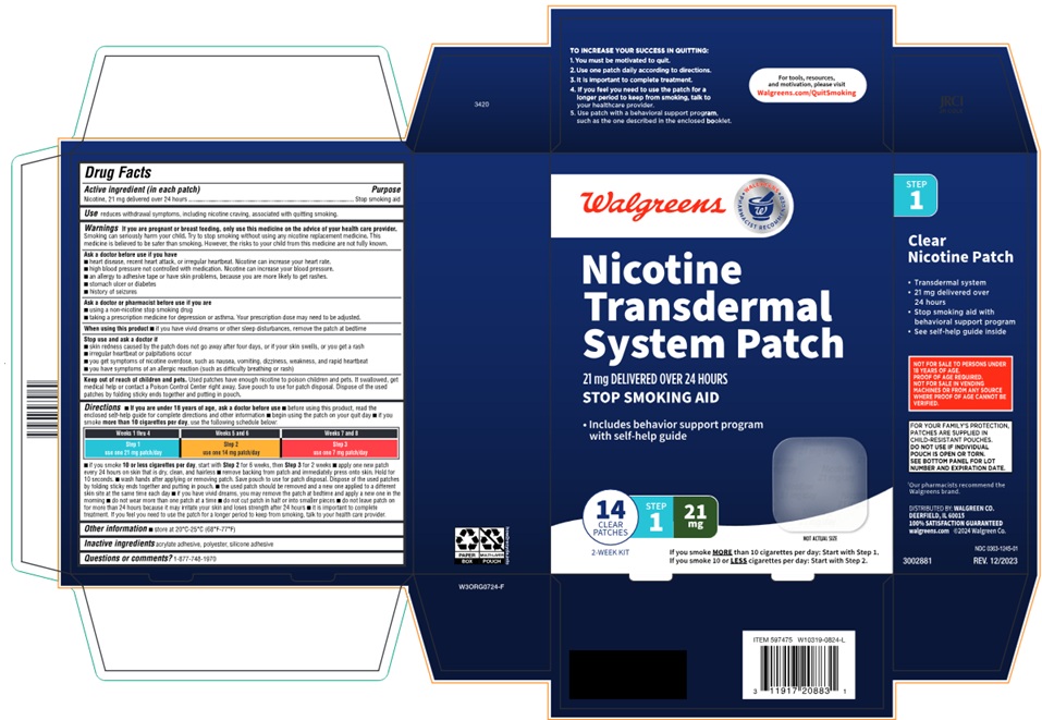 Pill image for Nicotine Transdermal System Patch