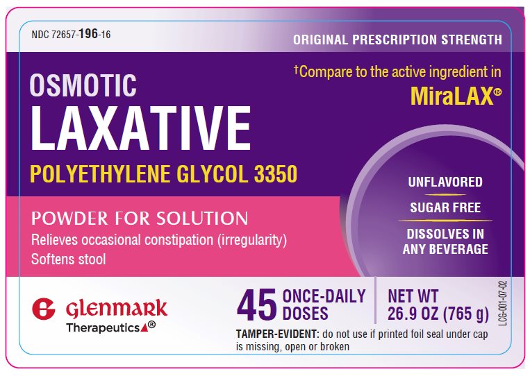 Pill image for Polyethelene Glycol 3350, Powder For Solution