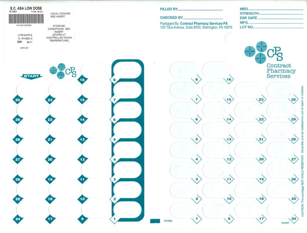 Pill image for Aspirin Low Tablets
