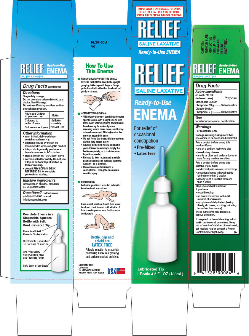 Pill image for Relief Saline Laxative 4.5 Fl Oz