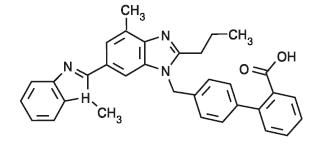 Pill image for telmisartan and hydrochlorothiazide tablets, usp