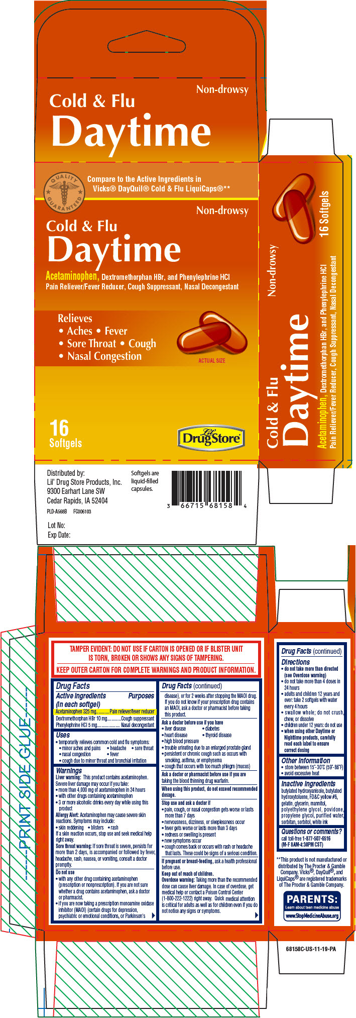 Pill image for Daytime Cold & Flu