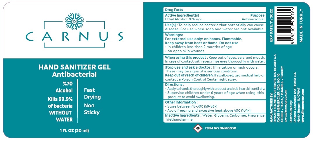 Pill image for Carnus Hand Sanitizer Gel - Antibacterial