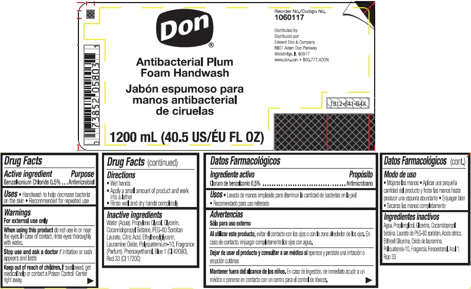 Pill image for Don Antibacterial Plum Foam Handwash