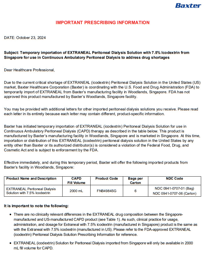 Pill image for Extraneal Peritoneal Dialysis Solution With 7.5% Icodextrin